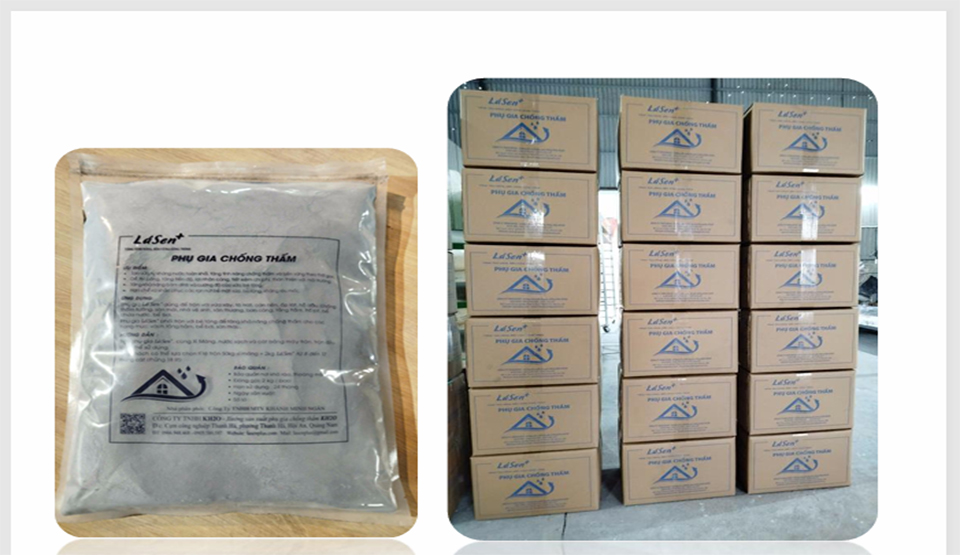 Kinh doanh vật liệu sửa chửa công trình, chất phụ gia